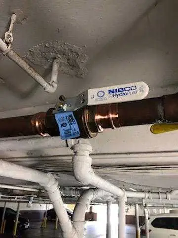 Copper pipe repair and valve work for Backflow Testing in Wright